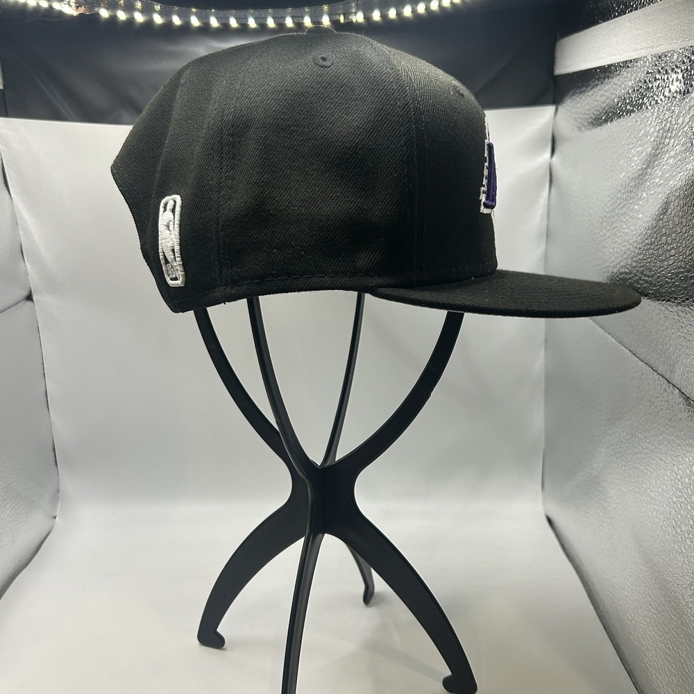 New Era Los Angeles Lakers 9FIFTY Snapback Hat Black NBA 🏀 Basketball LA - Picture 3 of 6